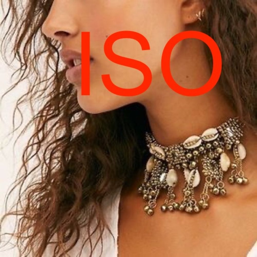 ISO Free People Alisa Shell Collar